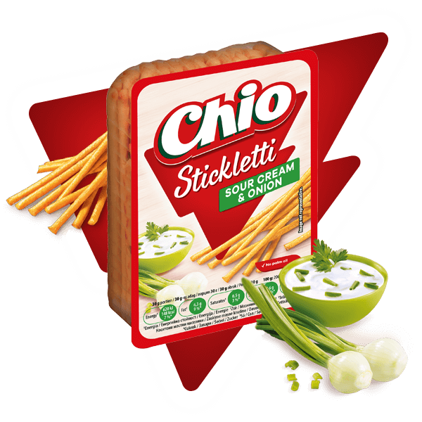 Stickletti Hagymás-tejfölös ízű