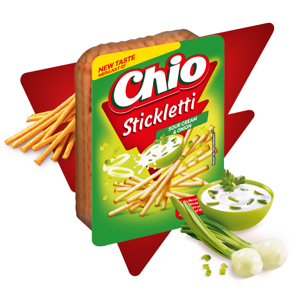 Stickletti Hagymás-tejfölös ízű