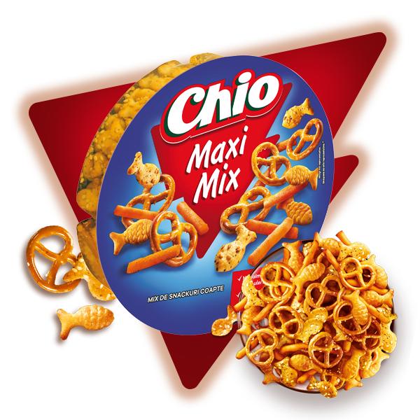 Maxi-Mix Kréker és sósperec keverék